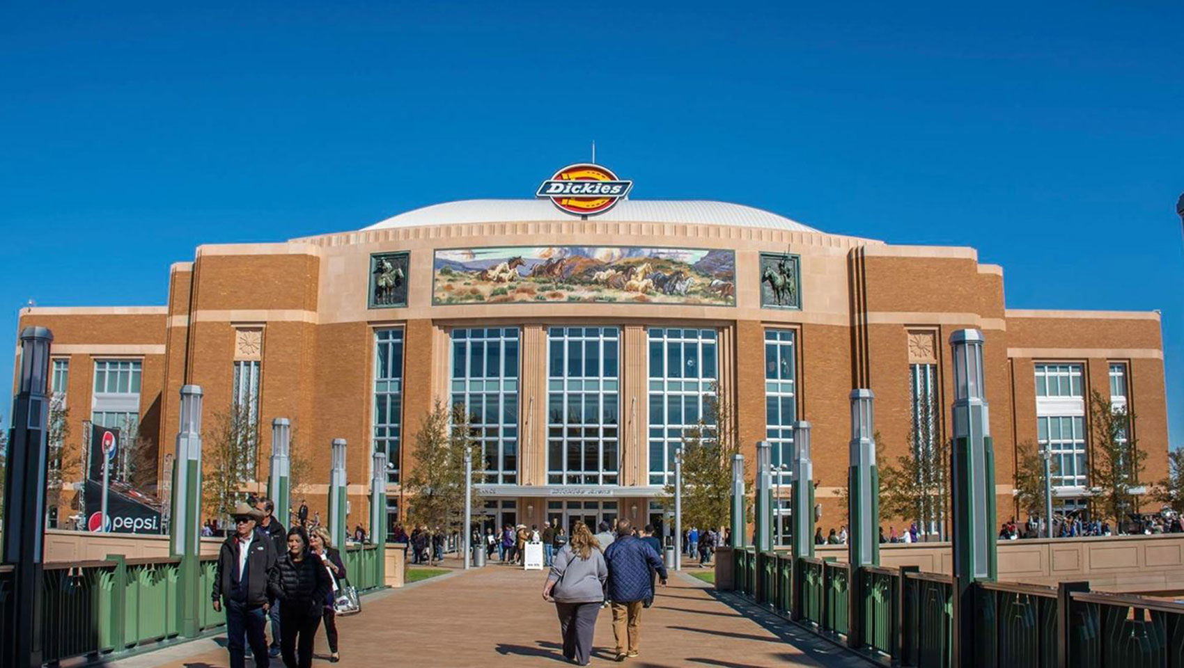 Dickies Arena concert and PBR rodeo event space near downtown Fort Worth