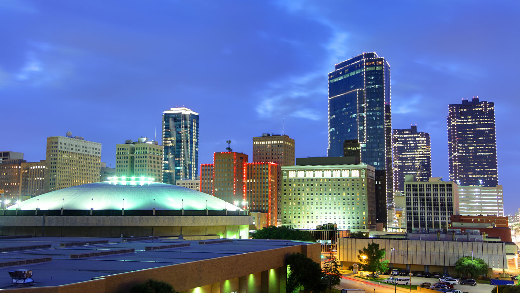 harper fort worth skyline buildings