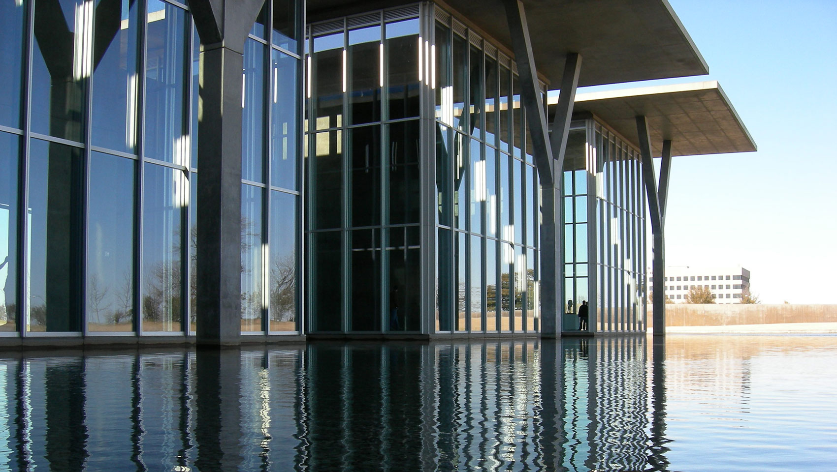 Fort Worth Modern Art Museum in Cultural District}