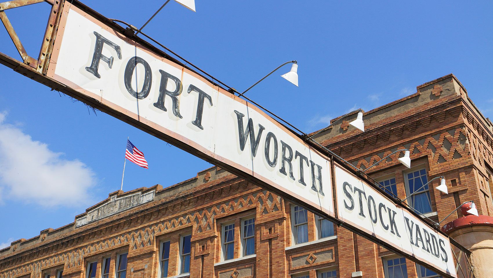 stock yards sign