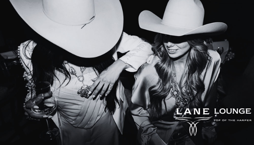 event poster for The Lane Lounge at Refinery 714